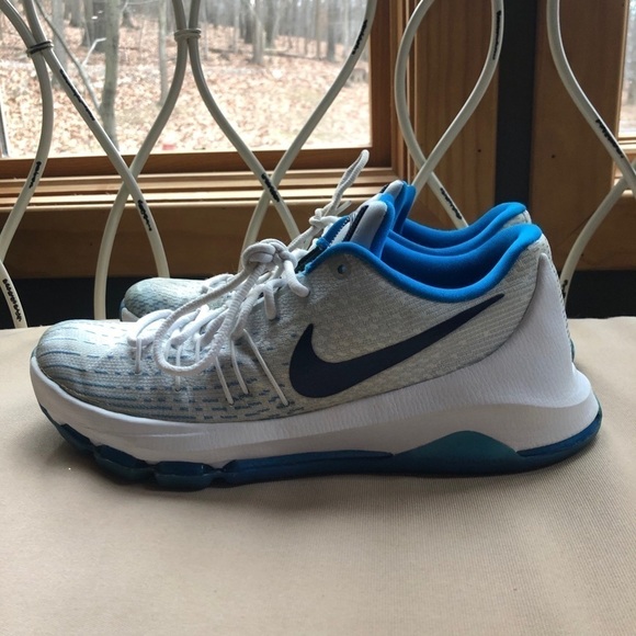 Nike KD 8 Photo Blue Sneakers size 9.5 - Picture 4 of 8